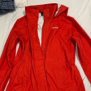 Marmot Red Rain Parka!